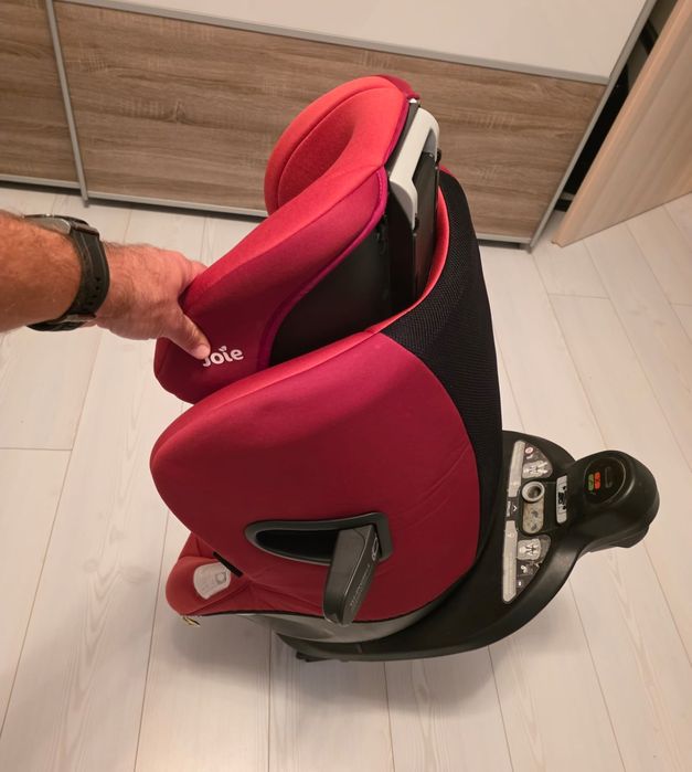 Scaun auto Joie i-Spin 360 Merlot – 0-18 kg, pivotant,cumpărat în 2020