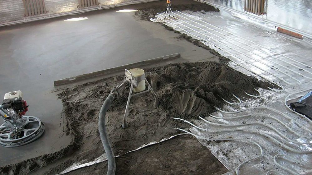 Полусухая стяжка Сухая Стяжка стяжка пола