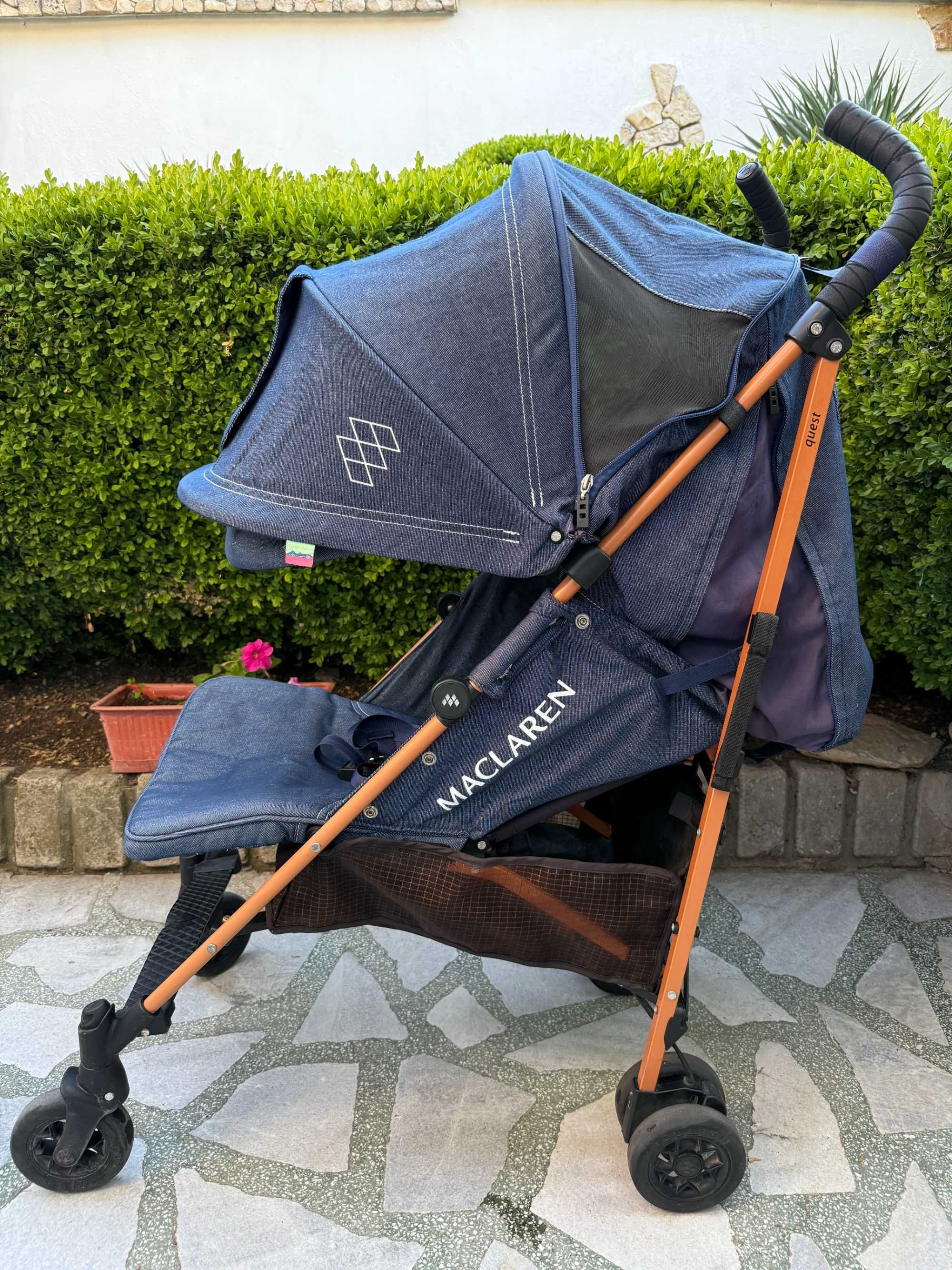 Количка MACLAREN QUEST Denim Indigo