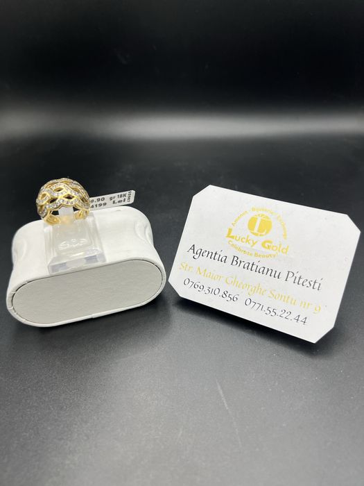 Inel Aur 18k 9.90gr marimea 13 cod produs 19810