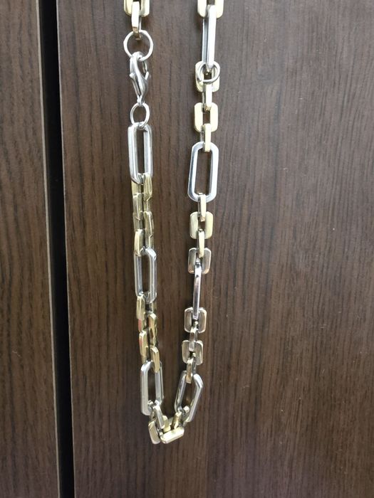 Мъжки ланец посребрен