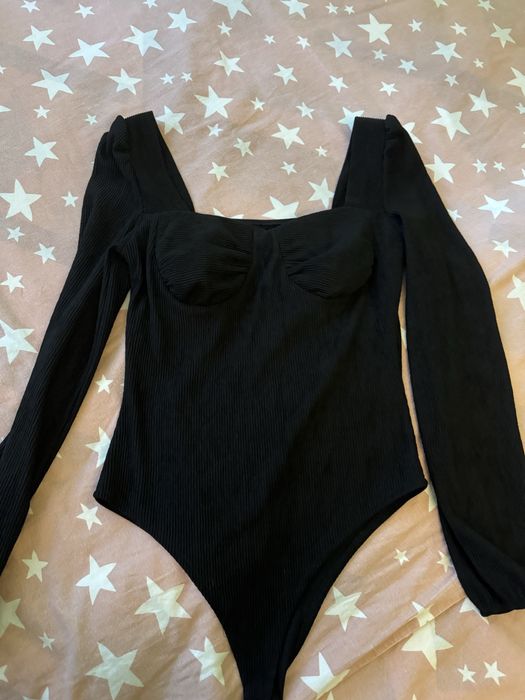 Дамско боди черно