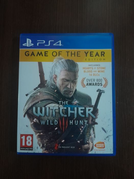 Диск "the Witcher Wild Hunt"для ps4 все DLC