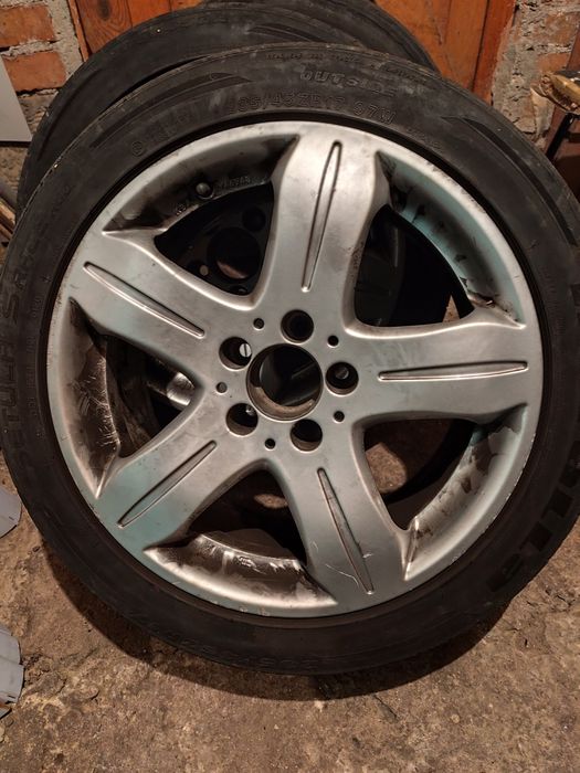 Има външни забележки.
Продавам джанти за Мерцедес 
Без кривини и завар