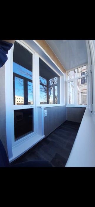 Ремонт балконов обшивка утепление под ключ