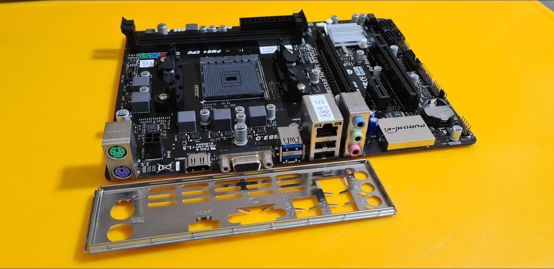 889S.Placa De Baza Biostar HI-FI A70U3P,2xDDR3,Socket FM2+