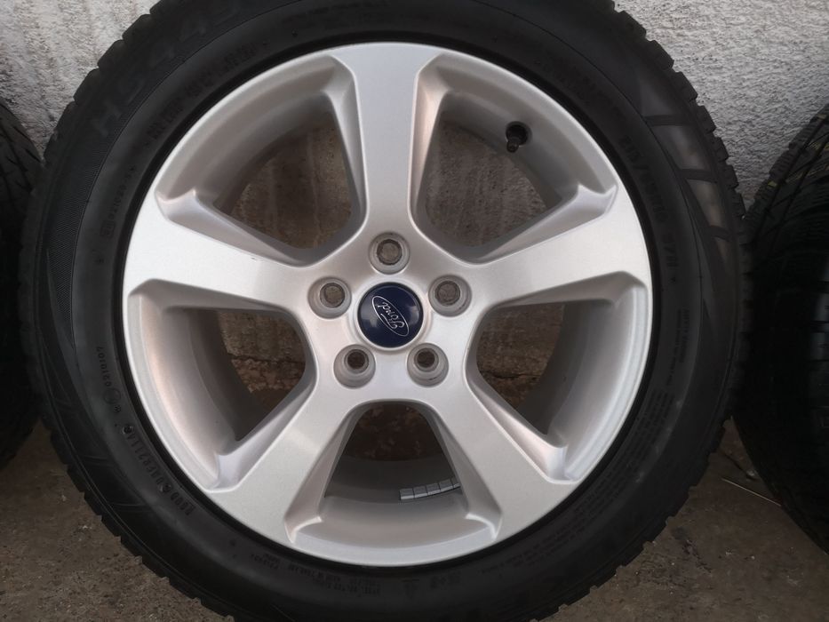 12 ) Jante r16 5x108 originale Ford Anvelope 215 55 16