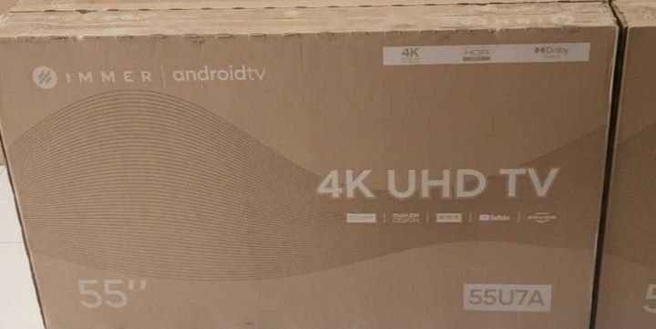 Акция Телевизор IMMER 55U7A Smart 4K UHD гарантия 2 года.