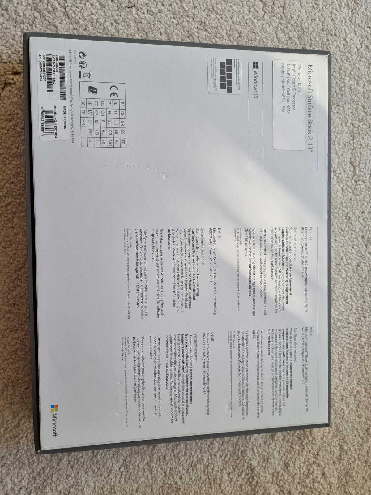 Laptop Microsfot Surface Book 2, i5, 8gb