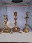 Sfesnice vintage din bronz