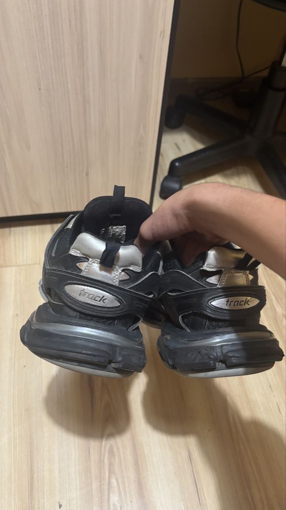 Balenciaga Track 1.0 Black&Silver