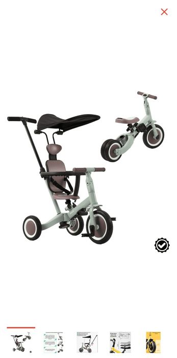 Продам велосипед 3-х колёсный трансформер, 3в1