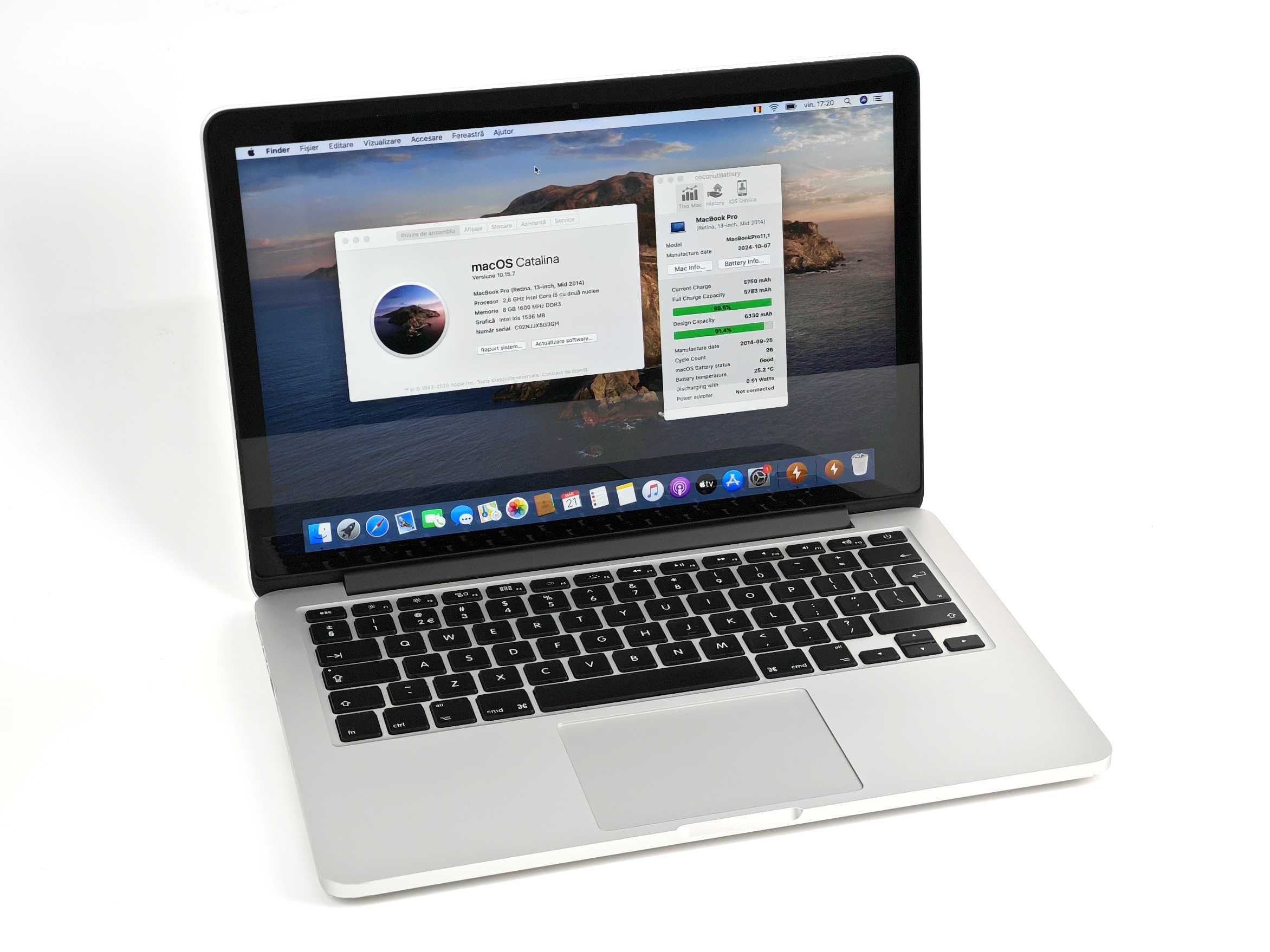 MacBook Pro (Retina 13" A1502, Mid 2014) i5 2.6Ghz, 8GB, 128GB SSD