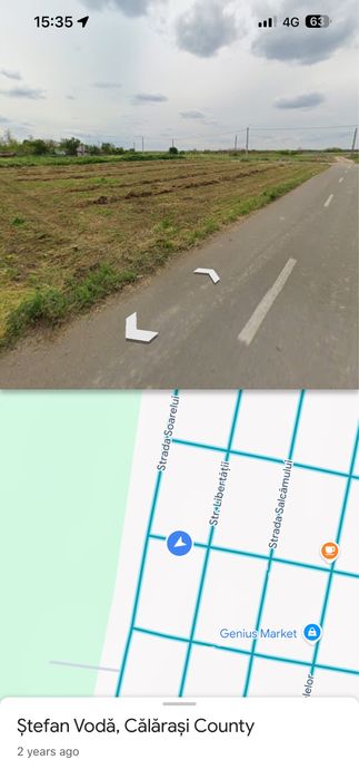 Vând teren intravilan – Ștefan Vodă, Călărași – Strada Soarelui 2000m