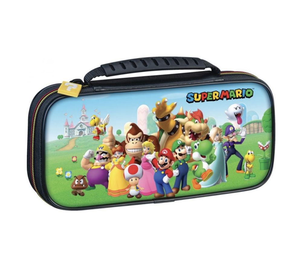 Nintendo swich oled 64gb + Super Mario game + калъф