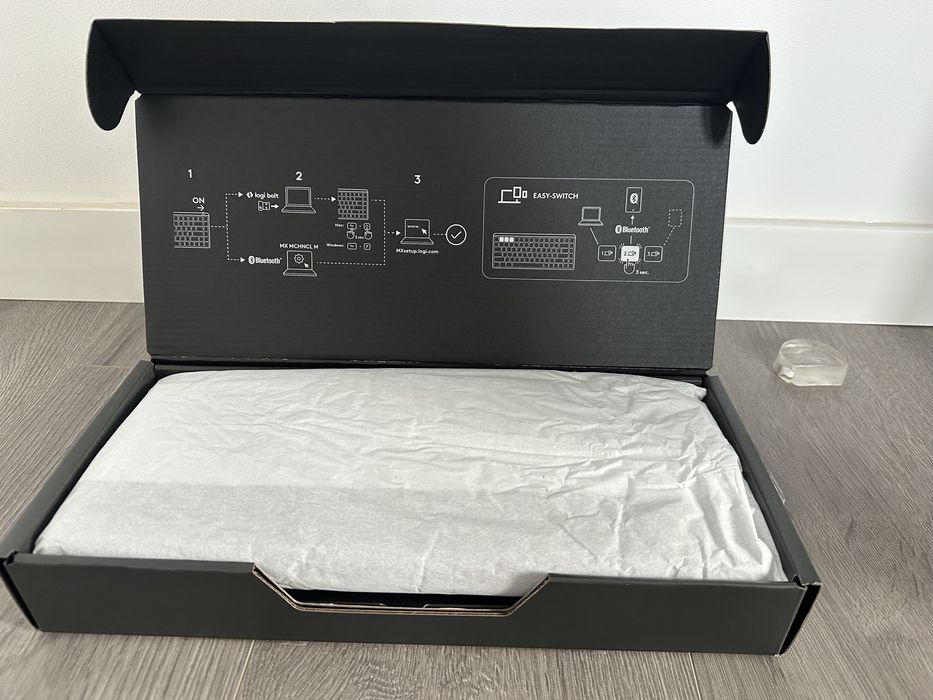 Tastatura wireless Logitech MX Mechanical Mini Bluetooth, USB