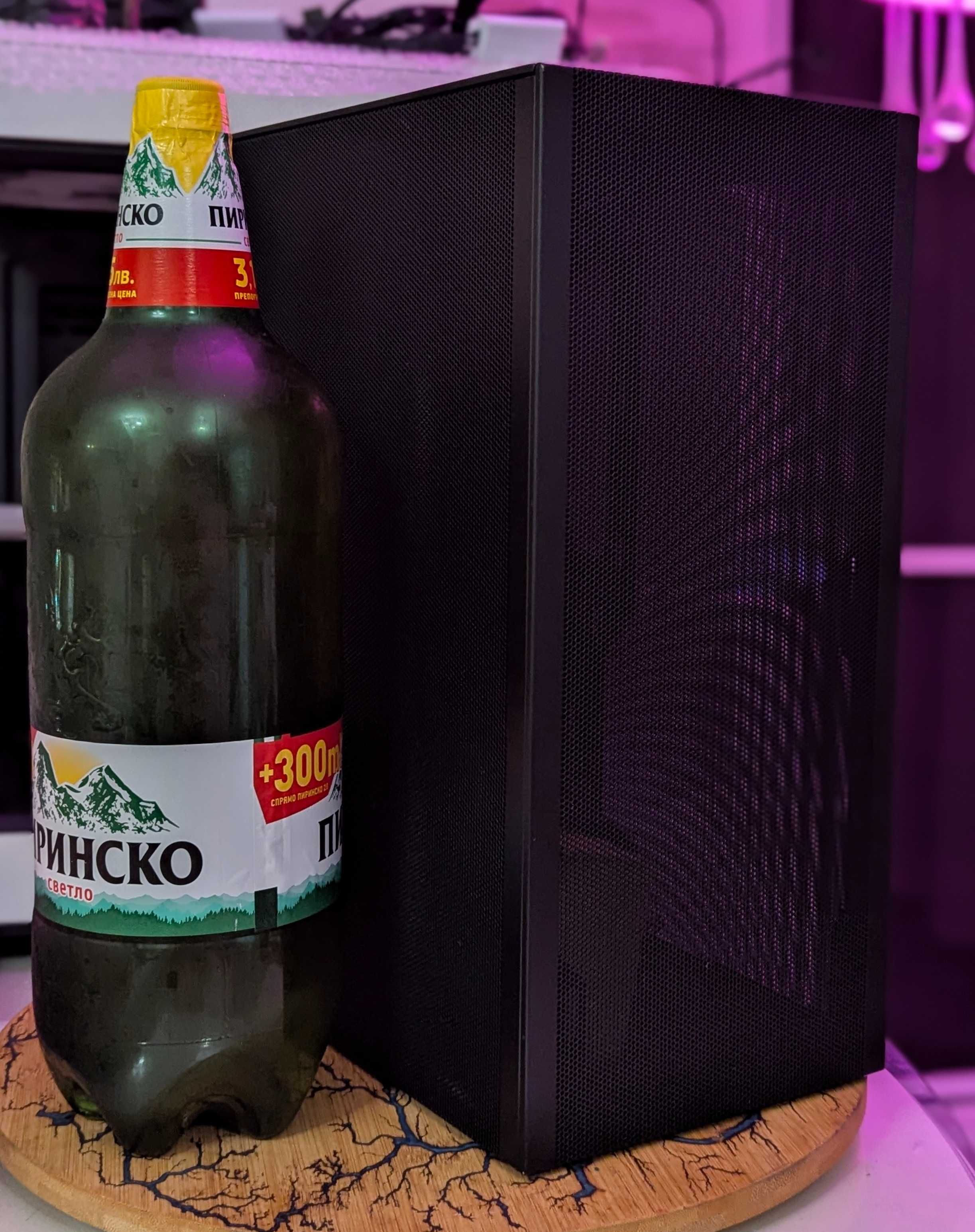 SSUPD Meshlicious Mini-ITX кутия PCIe 4.0 Full Mesh PC case като нова