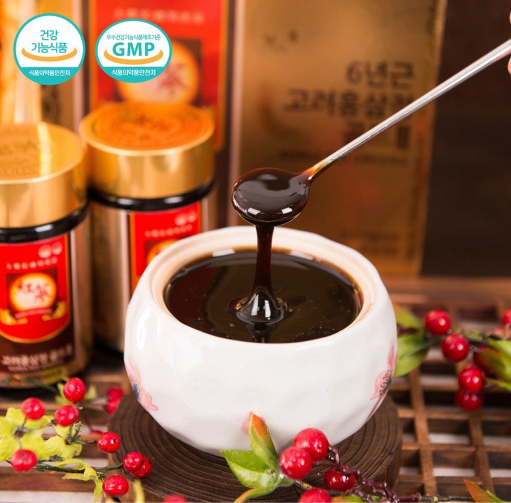 Asl Koreya Qizil Jenshen – 6 Yillik Ekstrakt, 250g (Gold)