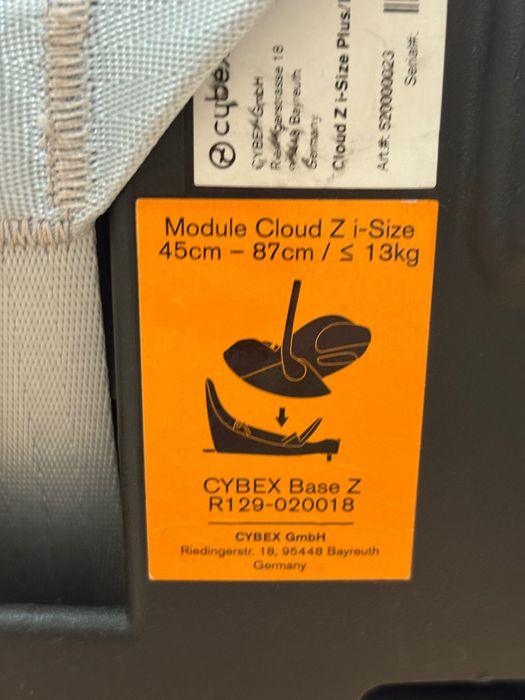 Стол за кола Cybex cloud z i-size