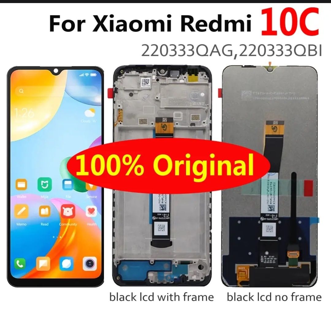 Новый дисплей Xiaomi redmi 10c