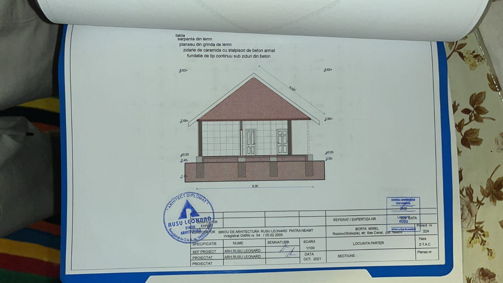 Teren+casa de vanzare