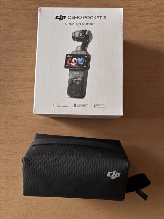 Продавам DJI Osmo Pocket 3 Creator Combo + кейс + филтри