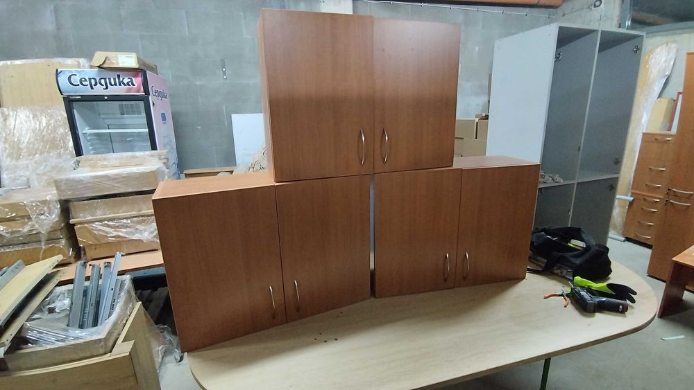 Кухненски шкафове горен ред 80/60/30см 3бр
