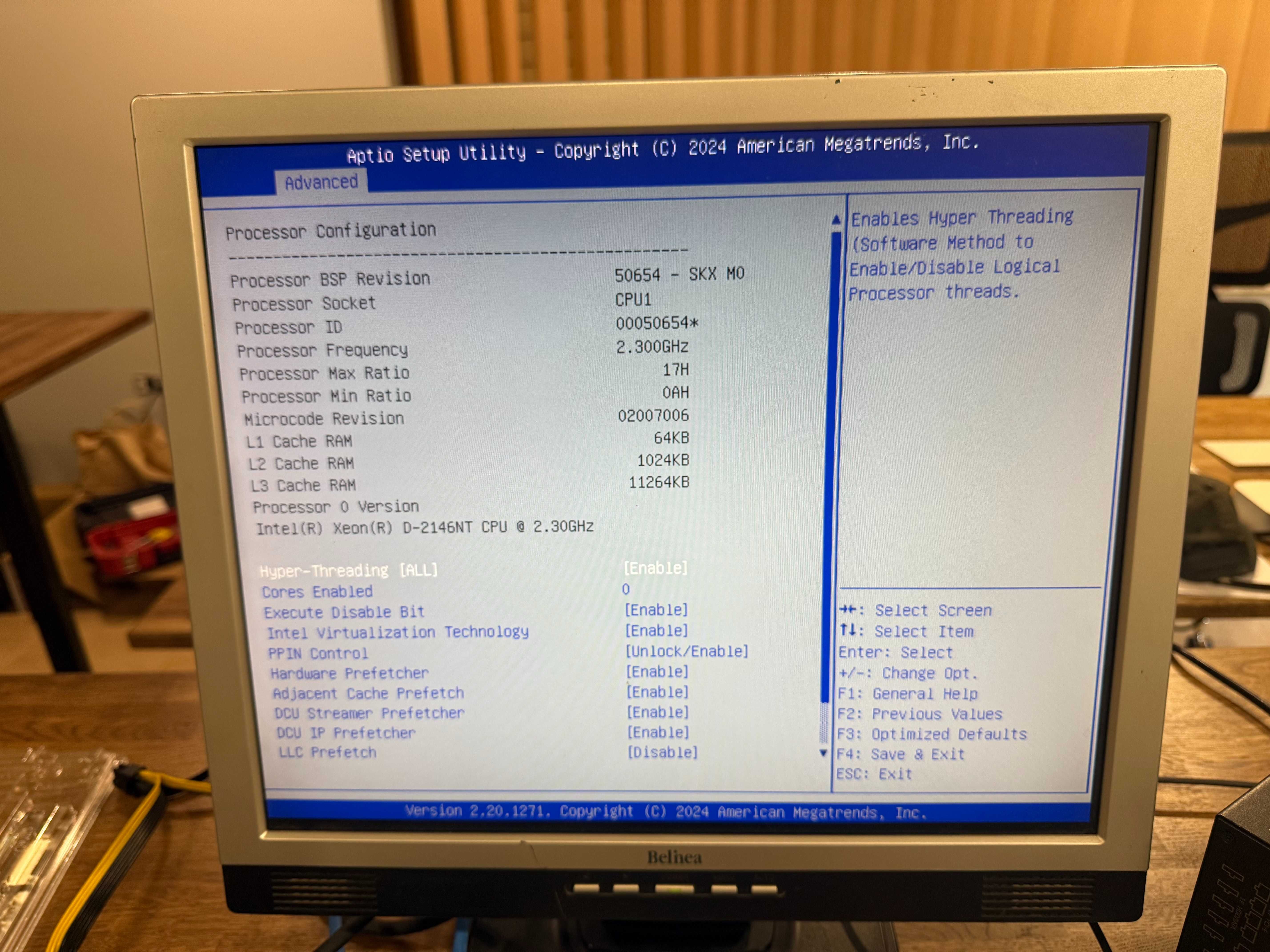Supermicro X11SDV-8C-TP8F дънна платка за сървър + 128GB RAM