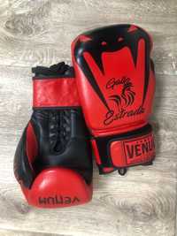 Коженные боксерские перчатки 14 унции
