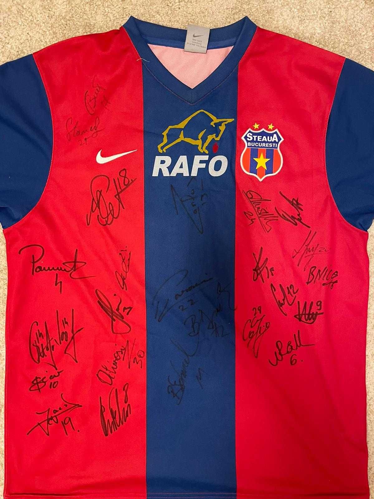 Tricou Fotbal Autografe Steaua Bucuresti 2006