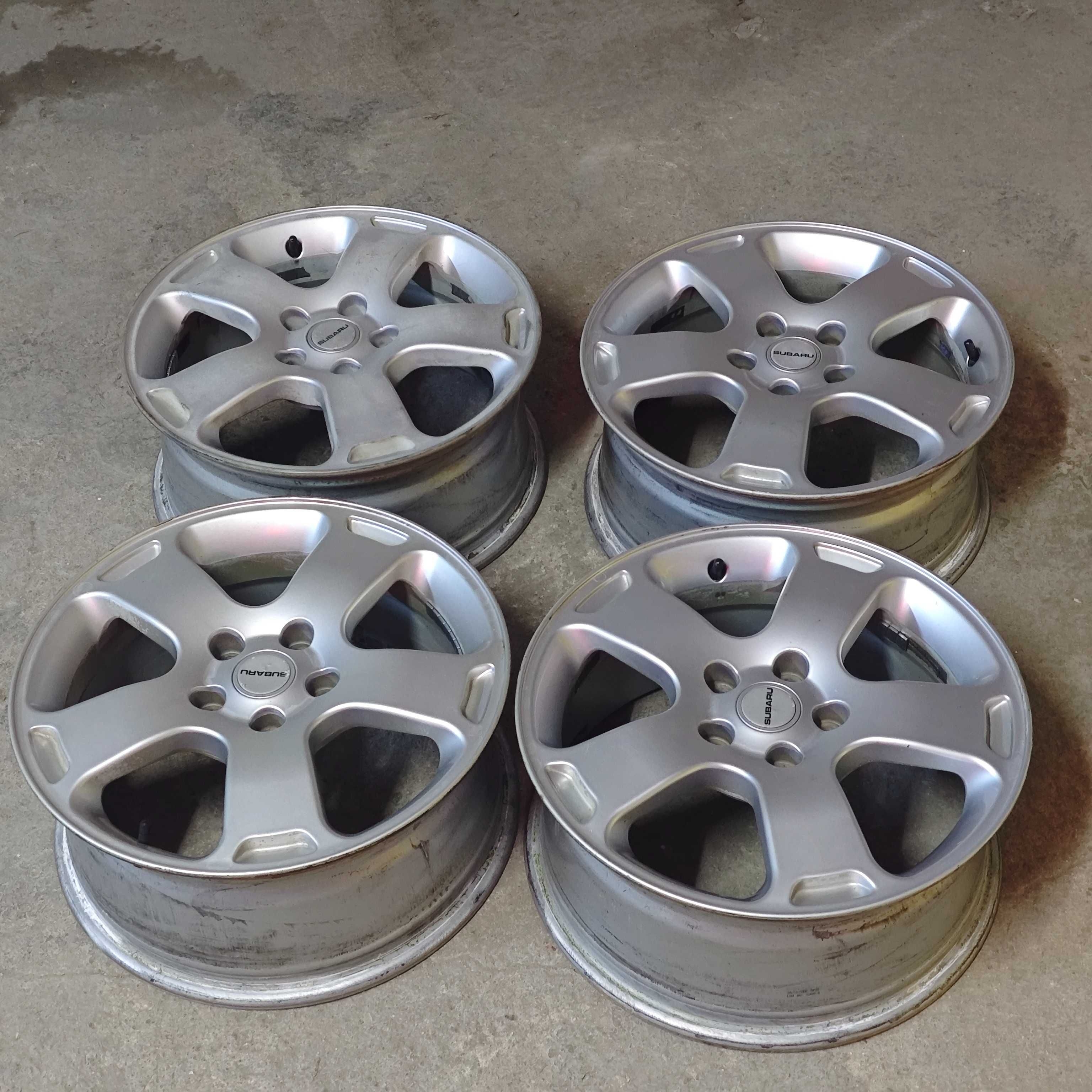 Алуминиеви лети джанти за Subaru, 17", 5x114.3, 7.5J