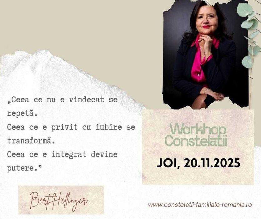 Eliberare blocaje financiare relationale vindecare suflet CONSTELATII