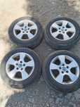 15 ки алуминиеви джанти 5х112 със зимни гуми /seat/audi/skoda/vw