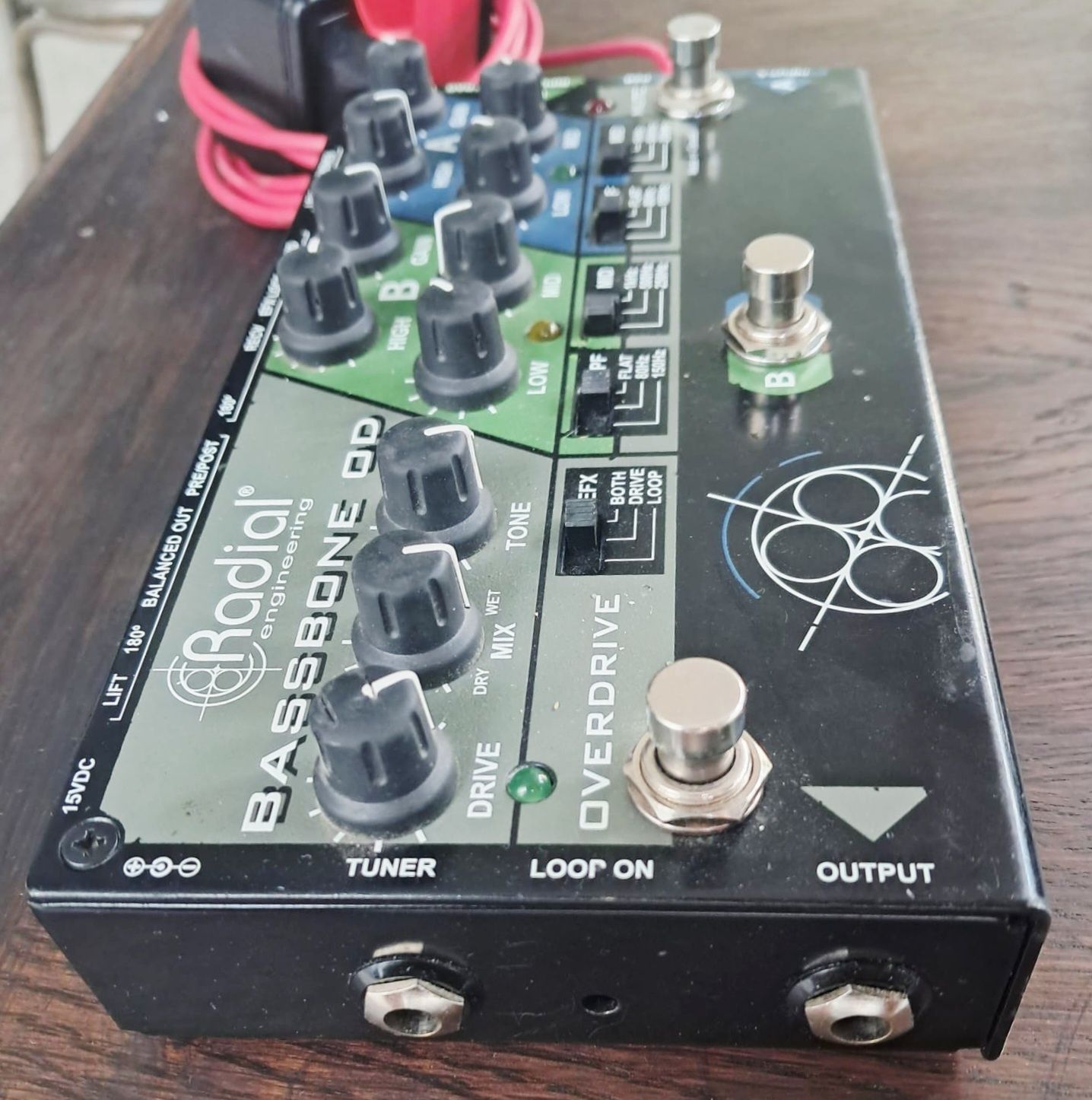 Preamp/DI Radial Bassbone OD chitara bass