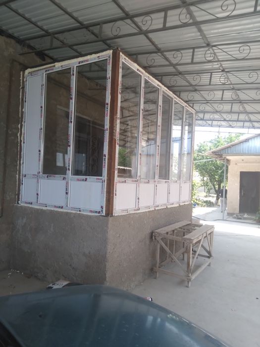 Пластик есiк терезе витраждар