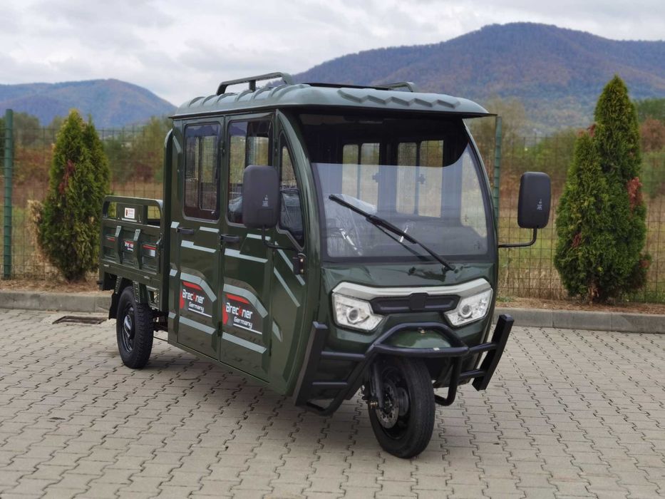 Triciclu electric MAX-PRO Breckner Germany cabina inchisa Agramix