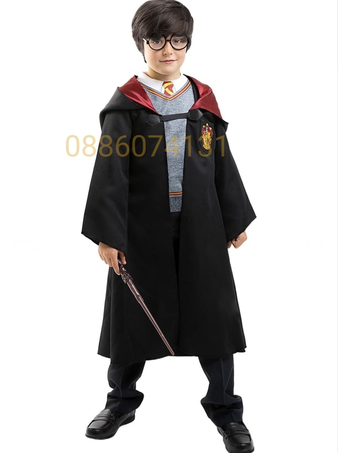 Детски костюм на Хари Потър с Аксесоари, Harry Potter детски костюм
