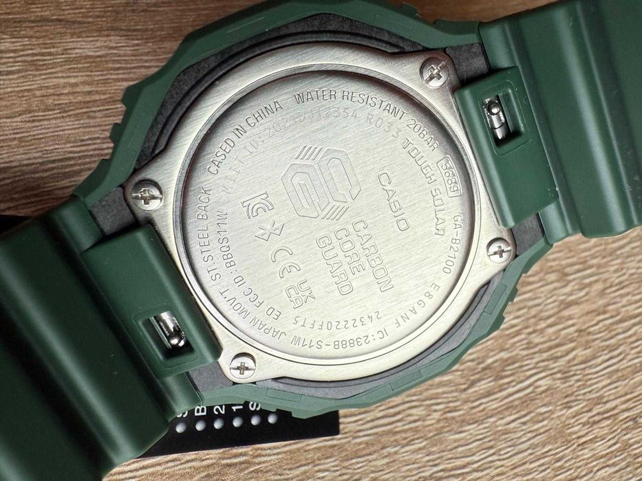 Casio G-SHOCK GA-B2100-3A, Bluetooth, solar, NOU