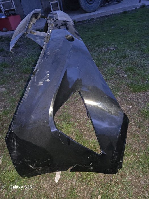 Передний бампер хендай сантафэ 2022