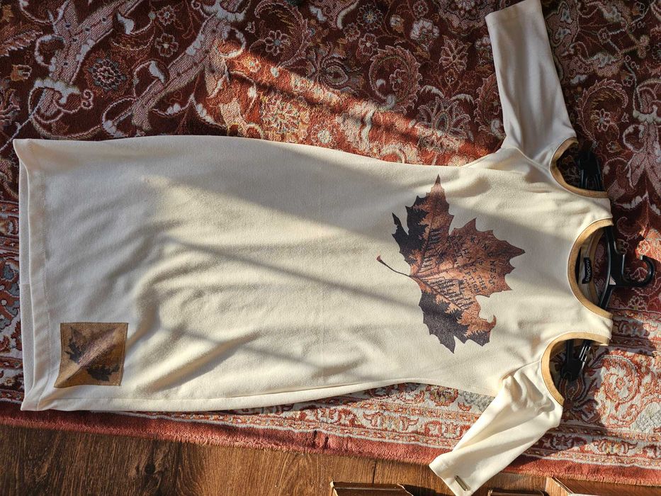 Бежова рокля Arogans