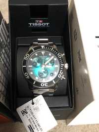 Ceas Tissot Seastar 1000 Chronograph Quartz Green Black
