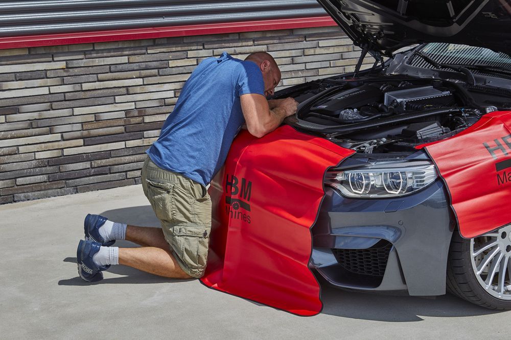 Husa de protectie aripa cu banda magnetica 120x100 cm hbm machines ola