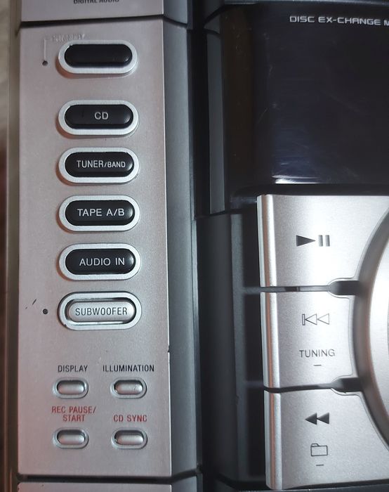 Sony HCD-RG490 – funcțional, fără boxe