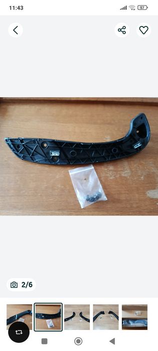 Mâner interior portiera pentru Renault Megane3, Laguna, Fluence