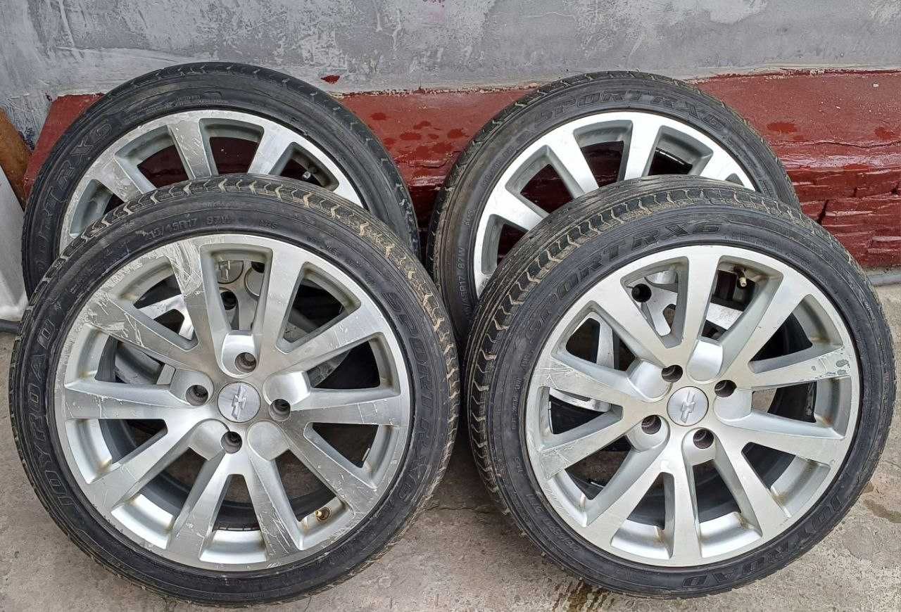 Продаётся SPORTRX6 M+S 215/45R17 Шина,диски,Баллон,колёса,Diska,balon