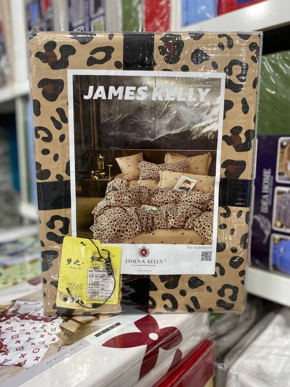 Супер сатин постельное бельё JAMES KELLY