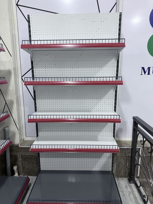 Стеллажи девольные и двухсторонние