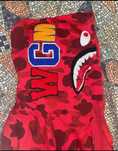 Bape rosu, marime L