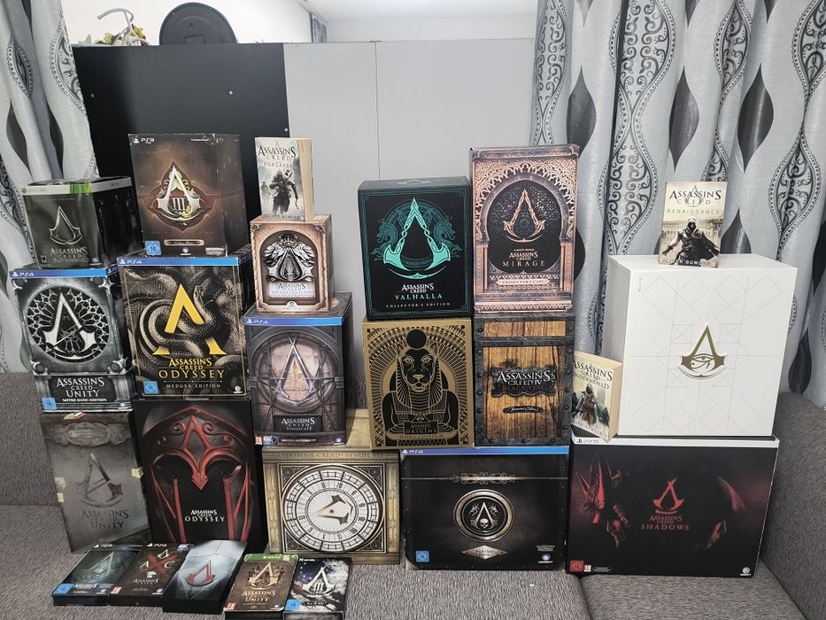 Assassins Creed Collectors edition сет PS4 PS5