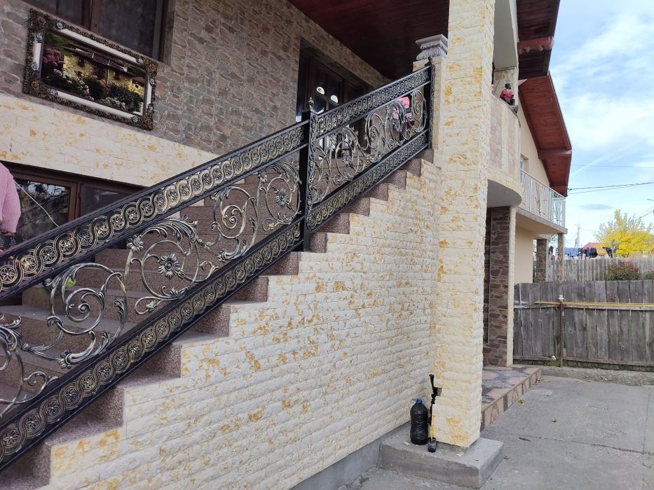 Balustrada din fier forjat